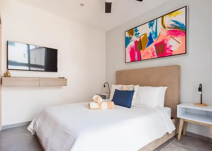 Luxury 2-bed 200mb Wifi Sauna Ac Gym Сasa de vacaciones Playa del Carmen