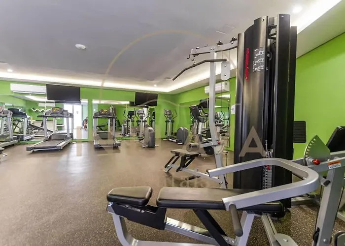 Luxury 2-bed 200mb Wifi Sauna Ac Gym * Playa del Carmen