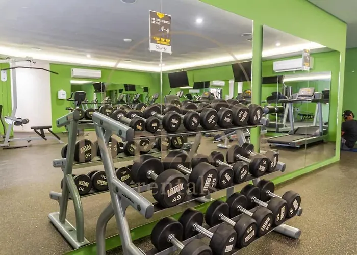 Luxury 2-bed 200mb Wifi Sauna Ac Gym Playa del Carmen